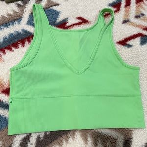 Power Pivot Ribbed Tank Top